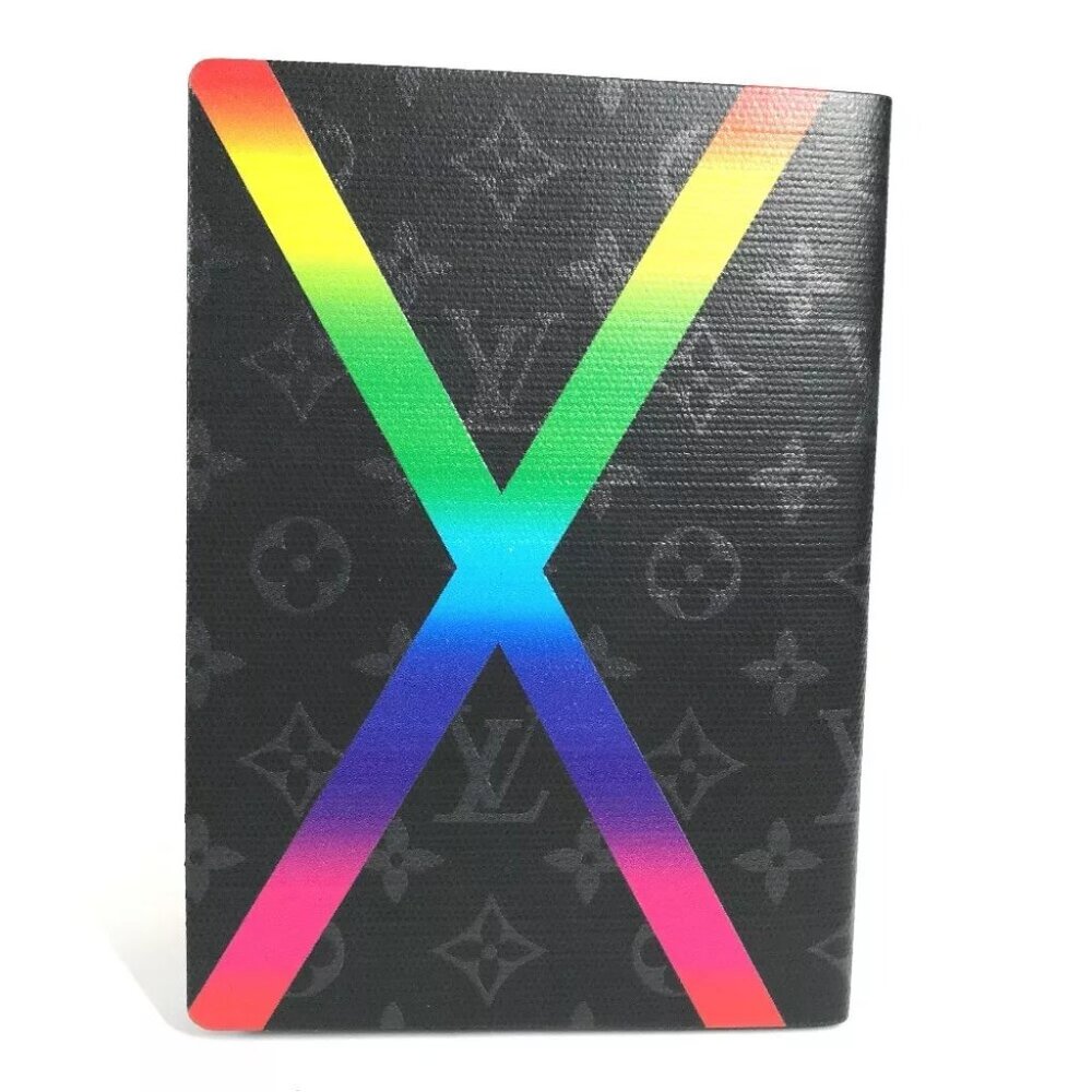 Louis Vuitton Monogram Eclipse Rainbow Kai Eclama… - image 4